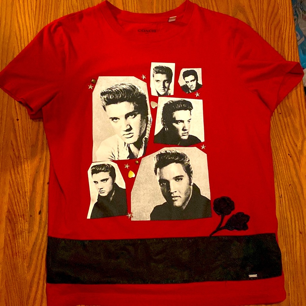 Like new Coach Elvis Presley shirt
